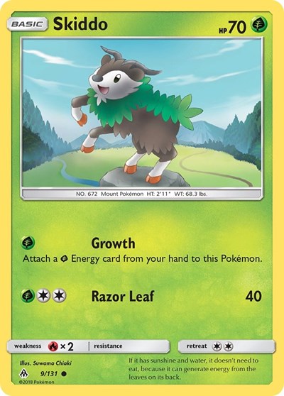 Skiddo - 9/131 (Common) [FLI-9-C]