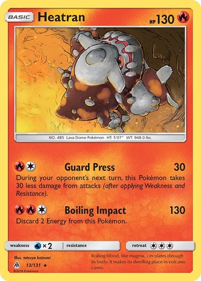 Heatran - 13/131 (Rare) [FLI-13-R]