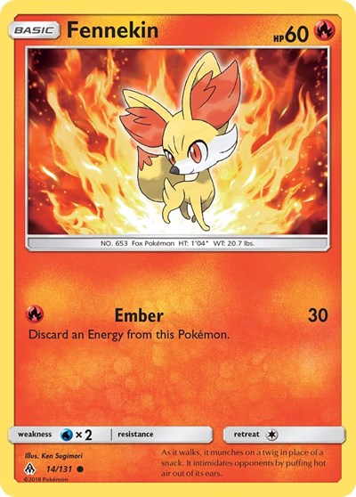 Fennekin - 14/131 (Common) [FLI-14-C]