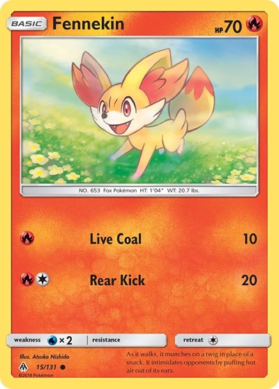 Fennekin - 15/131 (Common) [FLI-15-C]