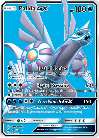 Palkia GX - 119/131 (Ultra Rare) [FLI-119-UR]