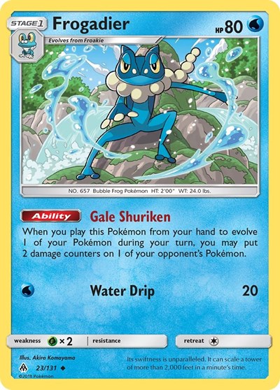 Frogadier - 23/131 (Uncommon) [FLI-23-U]