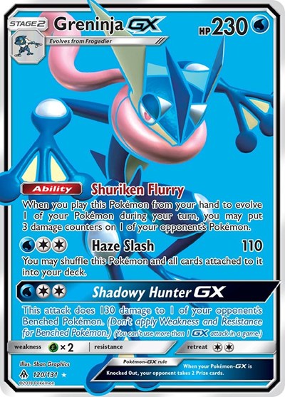 Greninja GX - 120/131 (Ultra Rare) [FLI-120-UR]