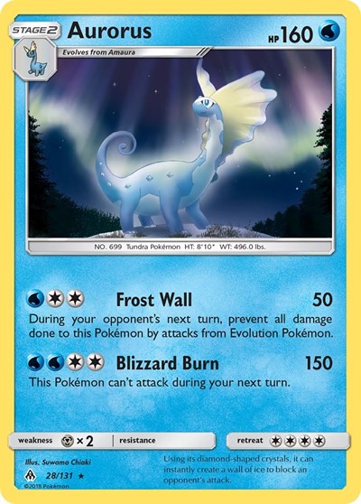 Aurorus - 28/131 (Holo Rare) [FLI-28-HR]