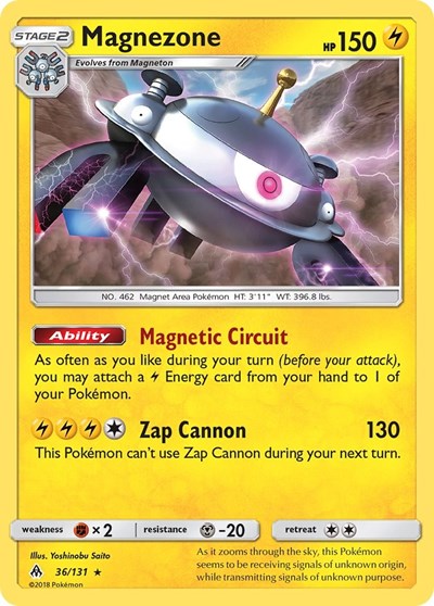 Magnezone - 36/131 (Holo Rare) [FLI-36-HR]