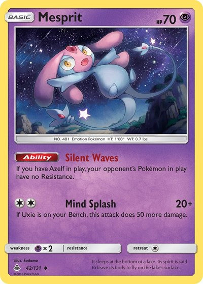 Mesprit - 42/131 (Uncommon) [FLI-42-U]