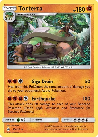 Torterra - 58/131 (Rare) [FLI-58-R]