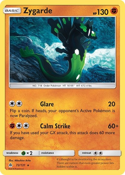 Zygarde - 72/131 (Rare) [FLI-72-R]