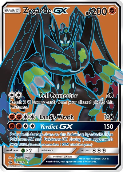 Zygarde GX - 123/131 (Ultra Rare) [FLI-123-UR]