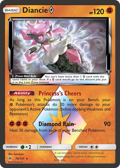 Diancie Prism Star - 74/131 (Prism Rare) [FLI-74-PR]