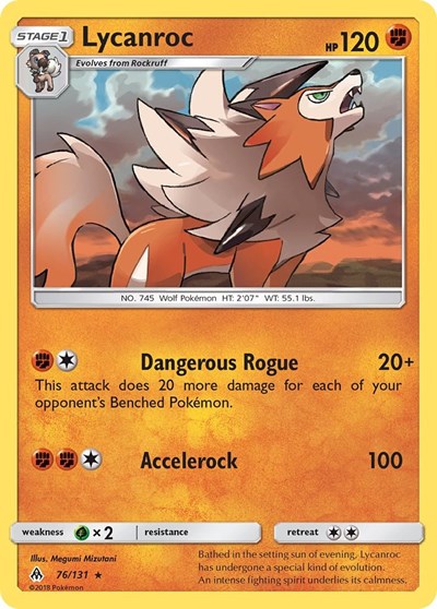 Lycanroc - 76/131 (Rare) [FLI-76-R]
