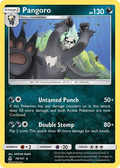 Pangoro - 78/131 (Rare) [FLI-78-R]