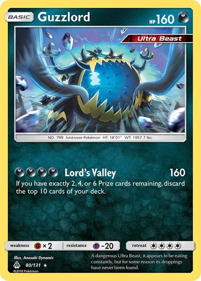 Guzzlord - 80/131 (Holo Rare) [FLI-80-HR]