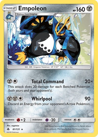 Empoleon - 81/131 (Holo Rare) [FLI-81-HR]