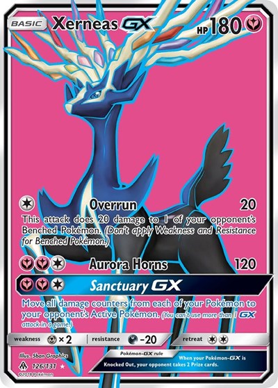 Xerneas GX - 126/131 (Ultra Rare) [FLI-126-UR]