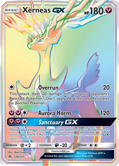 Xerneas GX - 139/131 (Secret Rare) [FLI-139-SR]