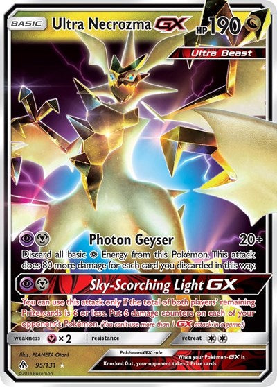 Ultra Necrozma GX - 95/131 (Ultra Rare) [FLI-95-UR]