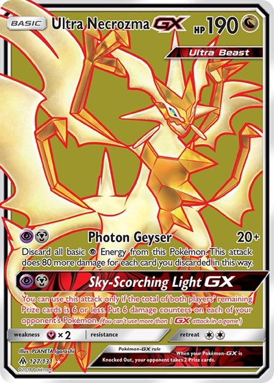 Ultra Necrozma GX - 127/131 (Ultra Rare) [FLI-127-UR]