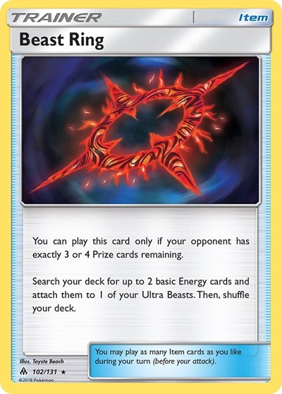Beast Ring - 102/131 (Rare) [FLI-102-R]