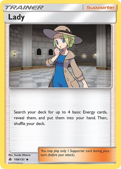 Lady - 109/131 (Uncommon) [FLI-109-U]