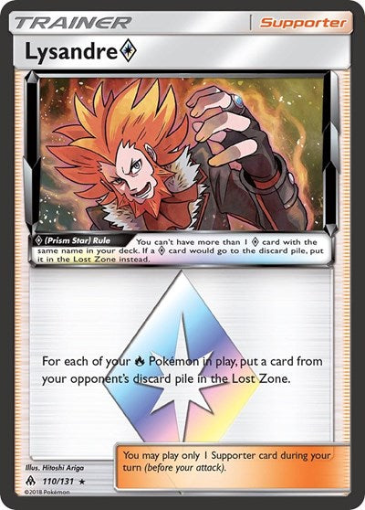 Lysandre Prism Star - 110/131 (Prism Rare) [FLI-110-PR]