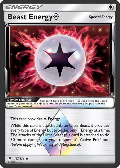 Beast Energy Prism Star - 117/131 (Prism Rare) [FLI-117-PR]