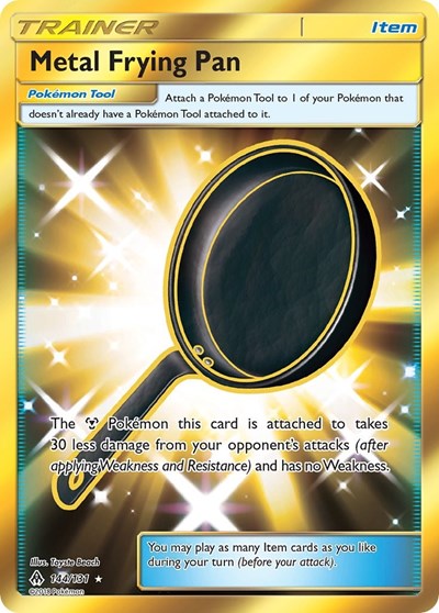 Metal Frying Pan - 144/131 (Secret Rare) [FLI-144-SR]