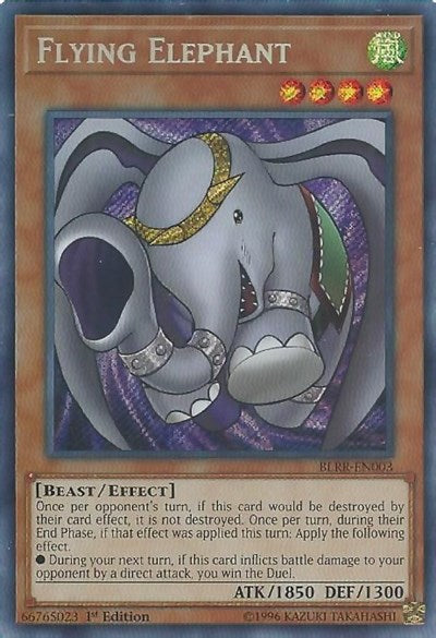 Flying Elephant (Secret Rare) [BLRR-EN003-SeR]