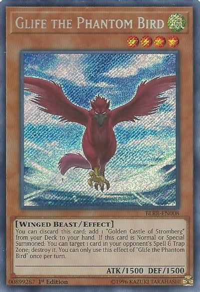 Glife the Phantom Bird (Secret Rare) [BLRR-EN008-SeR]