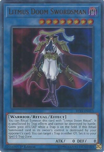 Litmus Doom Swordsman (Ultra Rare) [BLRR-EN013-UR]