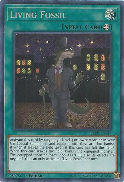 Living Fossil (Secret Rare) [BLRR-EN015-SeR]