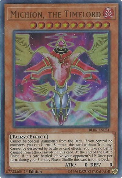 Michion, the Timelord (Ultra Rare) [BLRR-EN021-UR]