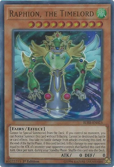 Raphion, the Timelord (Ultra Rare) [BLRR-EN023-UR]