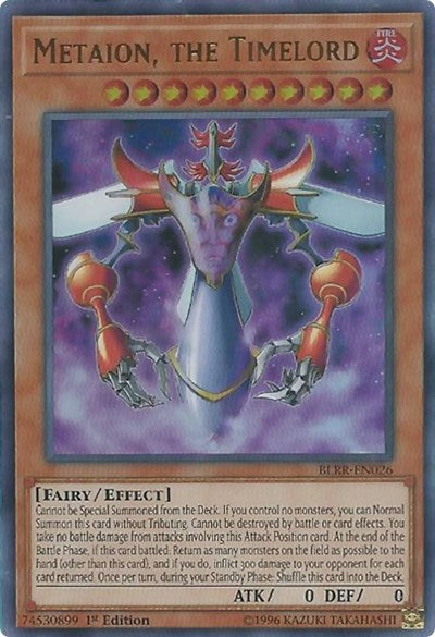 Metaion, the Timelord (Ultra Rare) [BLRR-EN026-UR]