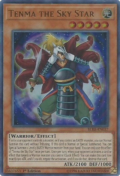 Tenma the Sky Star (Ultra Rare) [BLRR-EN037-UR]