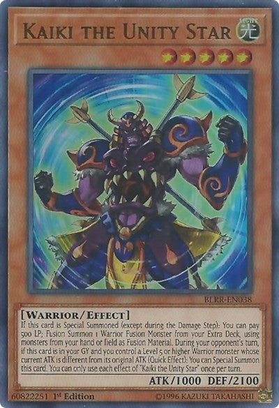 Kaiki the Unity Star (Ultra Rare) [BLRR-EN038-UR]
