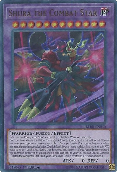 Shura the Combat Star (Ultra Rare) [BLRR-EN040-UR]