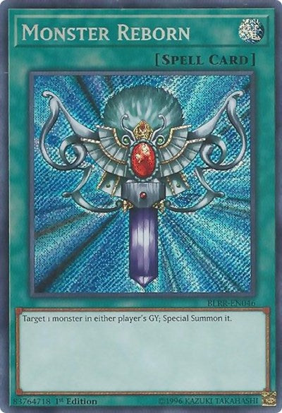 Monster Reborn (Secret Rare) [BLRR-EN046-SeR]