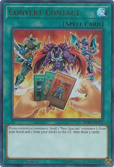 Convert Contact (Ultra Rare) [BLRR-EN055-UR]
