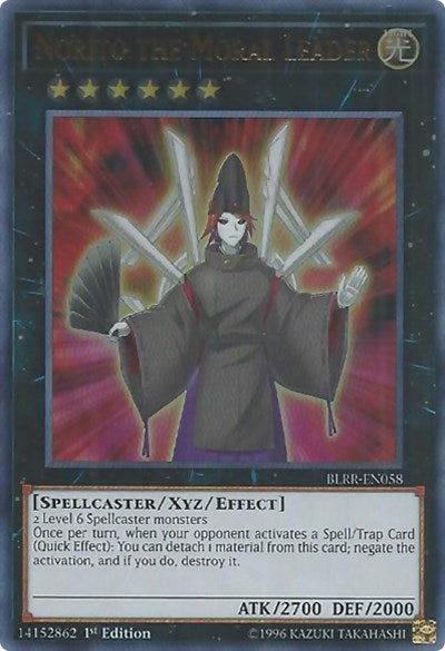Norito the Moral Leader (Ultra Rare) [BLRR-EN058-UR]