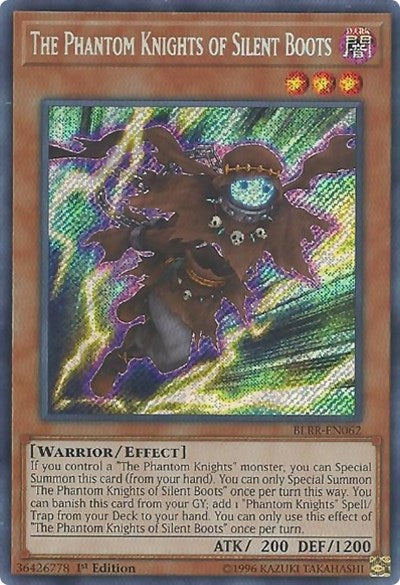 The Phantom Knights of Silent Boots (Secret Rare) [BLRR-EN062-SeR]