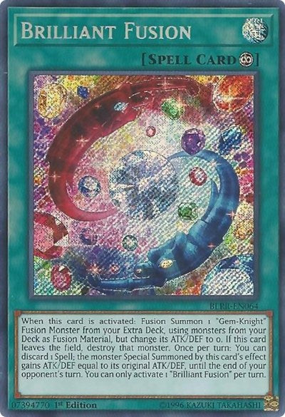 Brilliant Fusion (Secret Rare) [BLRR-EN064-SeR]
