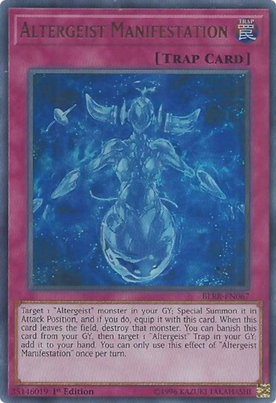 Altergeist Manifestation (Ultra Rare) [BLRR-EN067-UR]