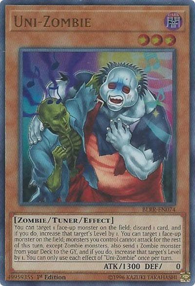 Uni-Zombie (Ultra Rare) [BLRR-EN074-UR]