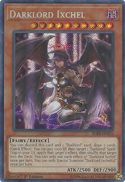 Darklord Ixchel (Secret Rare) [BLRR-EN076-SeR]