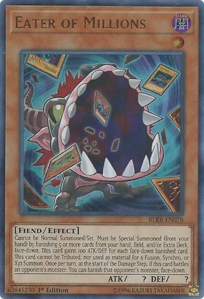Eater of Millions (Ultra Rare) [BLRR-EN078-UR]