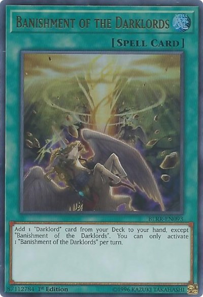 Banishment of the Darklords (Ultra Rare) [BLRR-EN093-UR]
