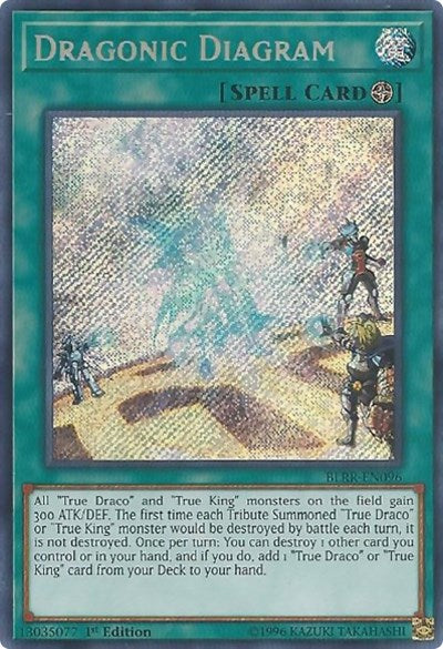 Dragonic Diagram (Secret Rare) [BLRR-EN096-SeR]