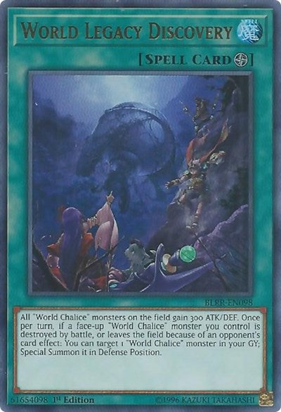 World Legacy Discovery (Ultra Rare) [BLRR-EN098-UR]