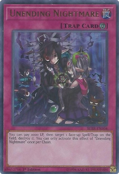 Unending Nightmare (Ultra Rare) [BLRR-EN104-UR]